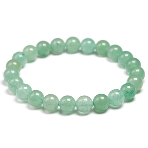 Bracelet "Opportunité" en Aventurine - 6mm / 17cm - L'Arbre des Chakras