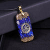 Pendentif Orgonite &quot;Énergie Cosmique&quot; en Lapis Lazuli -  - L&#39;Arbre des Chakras