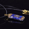 Pendentif Orgonite &quot;Énergie Cosmique&quot; en Lapis Lazuli -  - L&#39;Arbre des Chakras