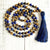 Collier Mala "Protection & Communication" en Lapis Lazuli & Oeil de Tigre -  - L'Arbre des Chakras