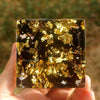 Orgonite &quot;Haniel&quot; en Obsidienne &amp; Améthyste -  - L&#39;Arbre des Chakras
